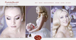 Desktop Screenshot of creativelybeautiful.com